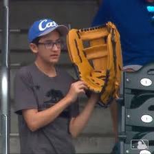 Breaking News: Word around town is Clayton Luett has bought a new glove for the World Series. It looks something like this.