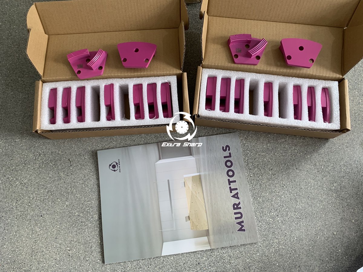 TinaCaiMurat's tweet image. Trapezoid Diamond Grinding Shoes with 3*9mm holes 

wa.me/8617359267895
📱+86 17359267895
✉️ sales06@stonediamondtool.com
#ConcreteGrinding
#ConcreteGrinder
#ConcreteGrinders
#GrindingConcrete
#FloorPreparation
#FloorGrinding
#FloorGrinders
#HandGrinding
#HandGrinder