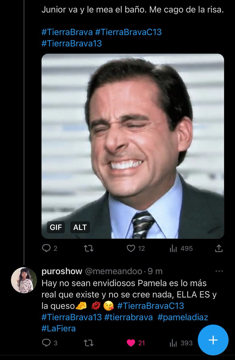 memeandoo's tweet photo. Hay gente muy sensible 🥱🤣🤣 
#TierraBrava13 #TierraBravaC13 #tierrabrava https://t.co/NkuuHCFXCQ