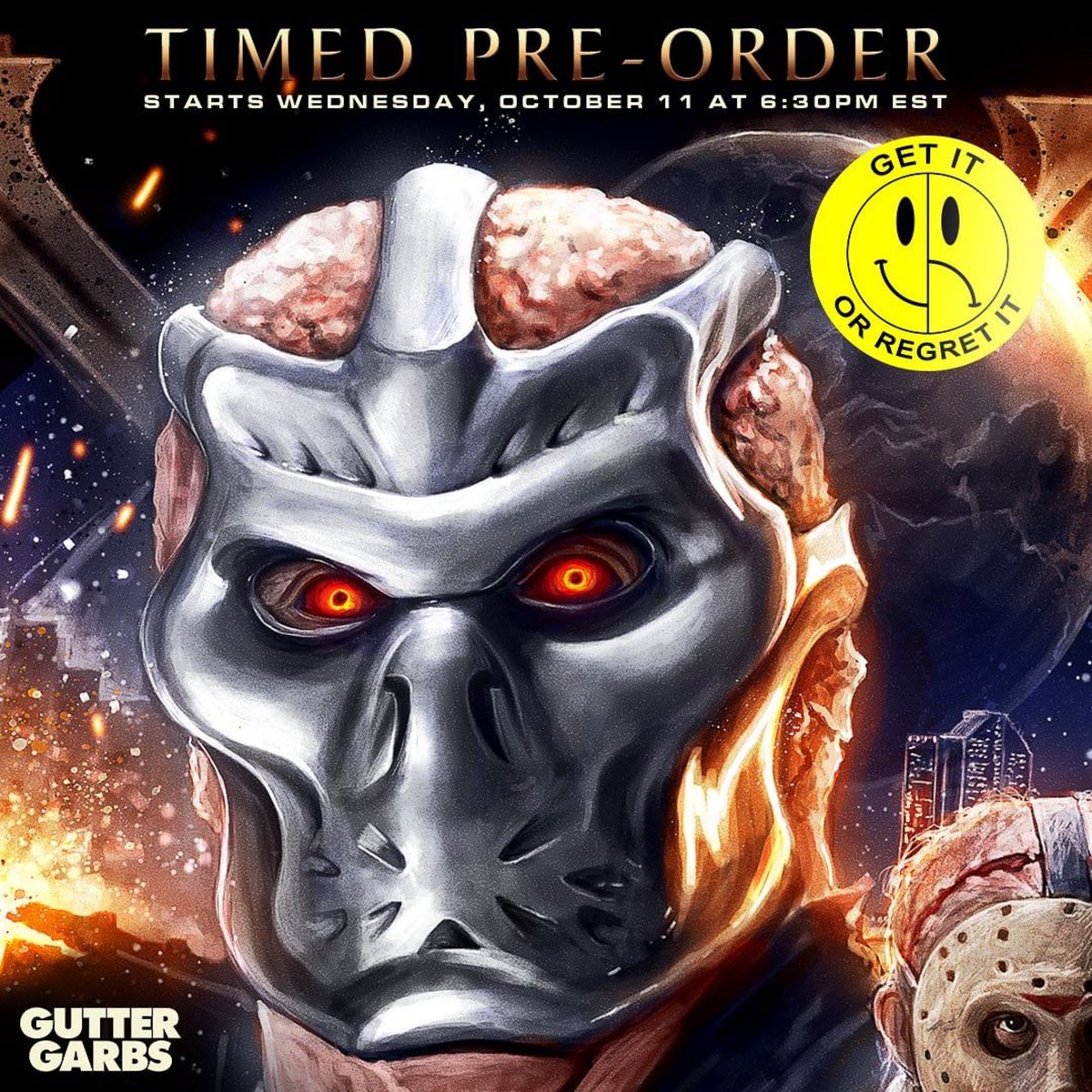 slashersxo's tweet image. “EVIL GETS AN UPGRADE.” #JasonX