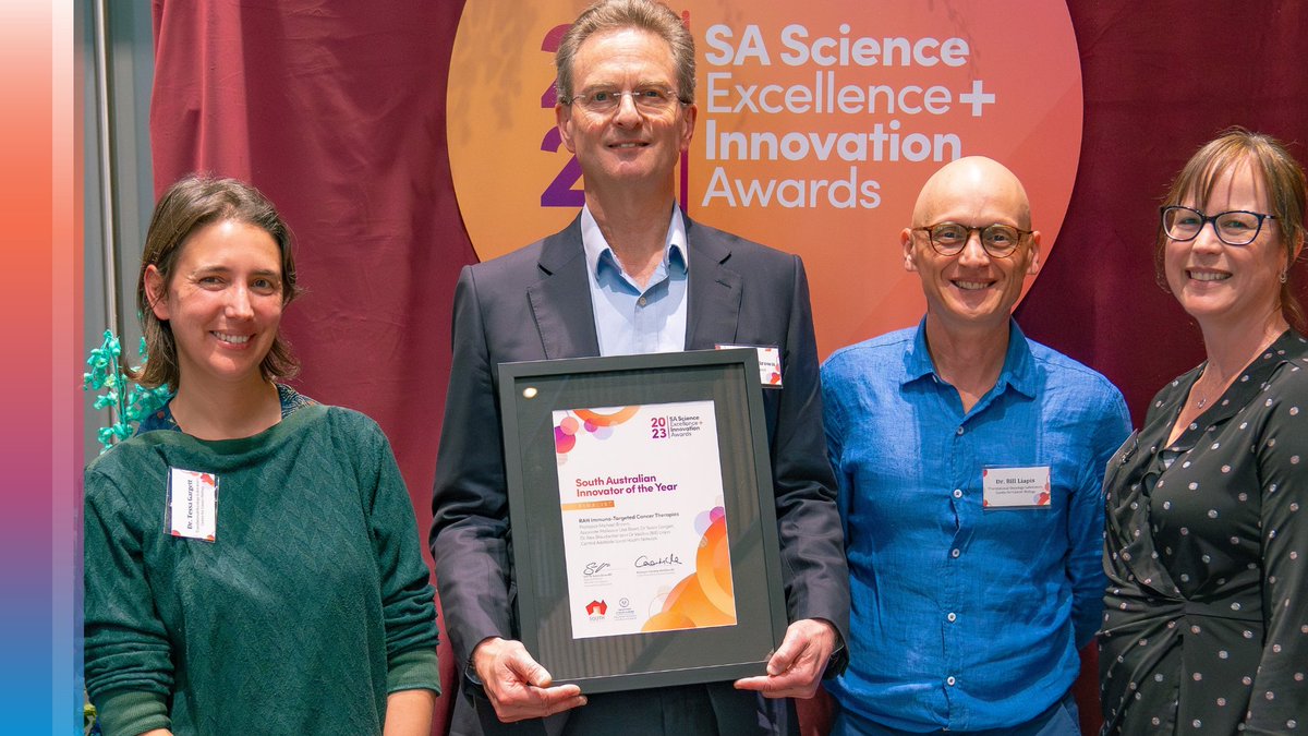 Exciting news! Researchers at CALHN have been recognised for their cutting-edge clinical research, named as finalists in two categories of the 2023 SA Science Excellence and Innovation Awards @sachiefsci Learn more 👉 loom.ly/g0yKkt0