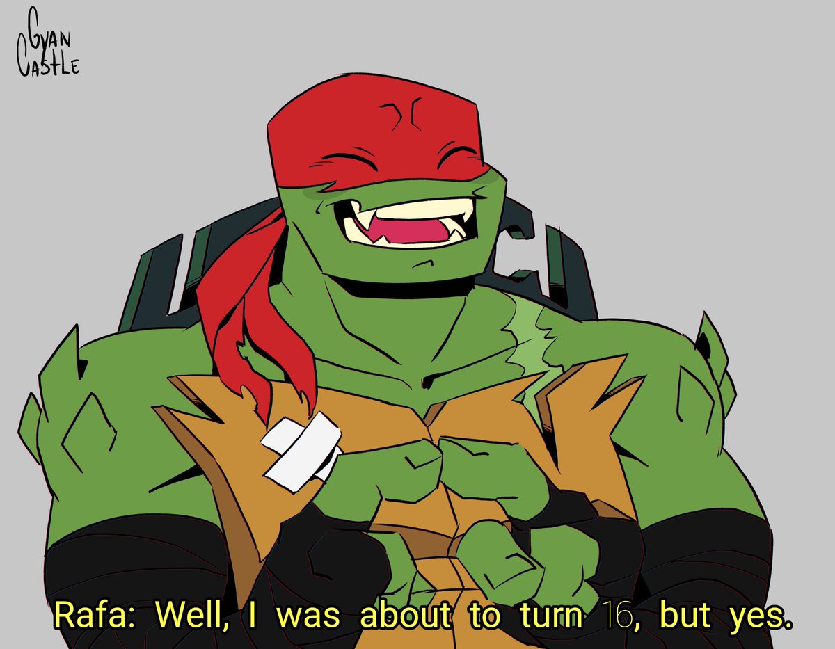 GyanCastle's tweet photo. Danny is not having a very good time. (1/2) #rottmnt #rottmntraph #RiseoftheTMNT #RiseSeason3 #riseraph #UnpauseROTTMNT https://t.co/lQaSPCU9Sq
