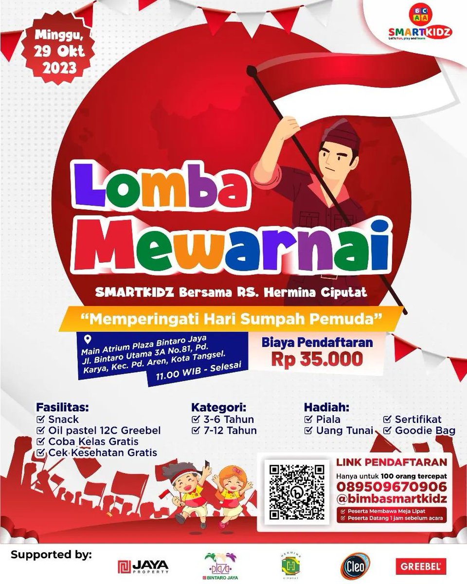 Lomba Mewarnai di Ciputat