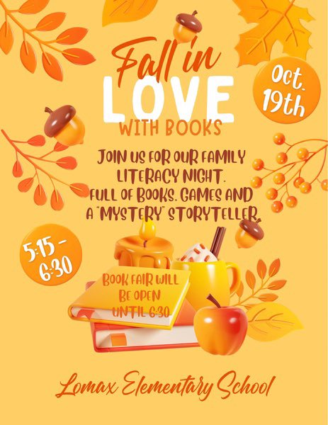 MsWiltz_'s tweet photo. Mark your calendars ! @LomaxElementary #LPISD 🦁💙 https://t.co/iPJbDH7zQA