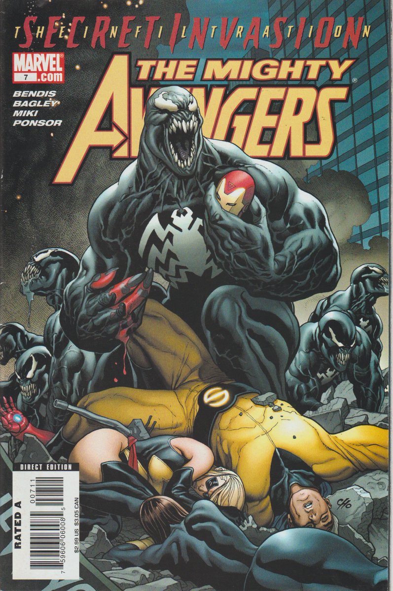 The Mighty #Avengers with a bit of a symbiote problem.        Cover by #FrankCho.  #comcibooks