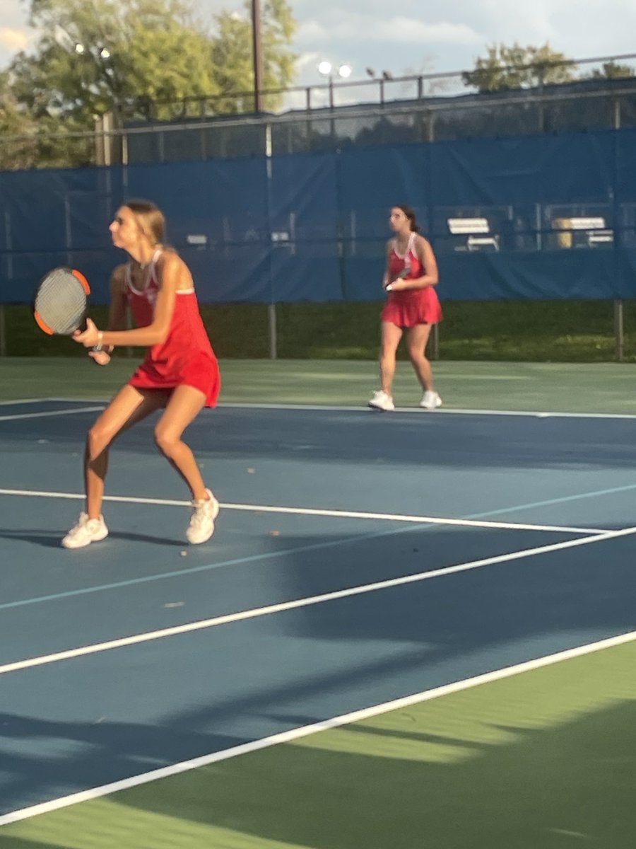 OceanTennis's tweet photo. Keira Buniewski and Liz Vitale play a great match but OT Tennis falls to Robbinsville in the state quarterfinals. https://t.co/erYEOGAOlZ