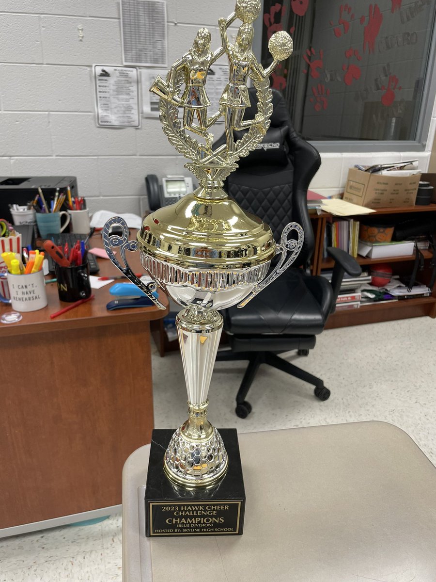 MHSPioneers's tweet photo. Huge congratulations to our Competition Cheer squad for winning the Hawk Cheer Challenge Invitational this evening!!! https://t.co/mVDJ9t164R