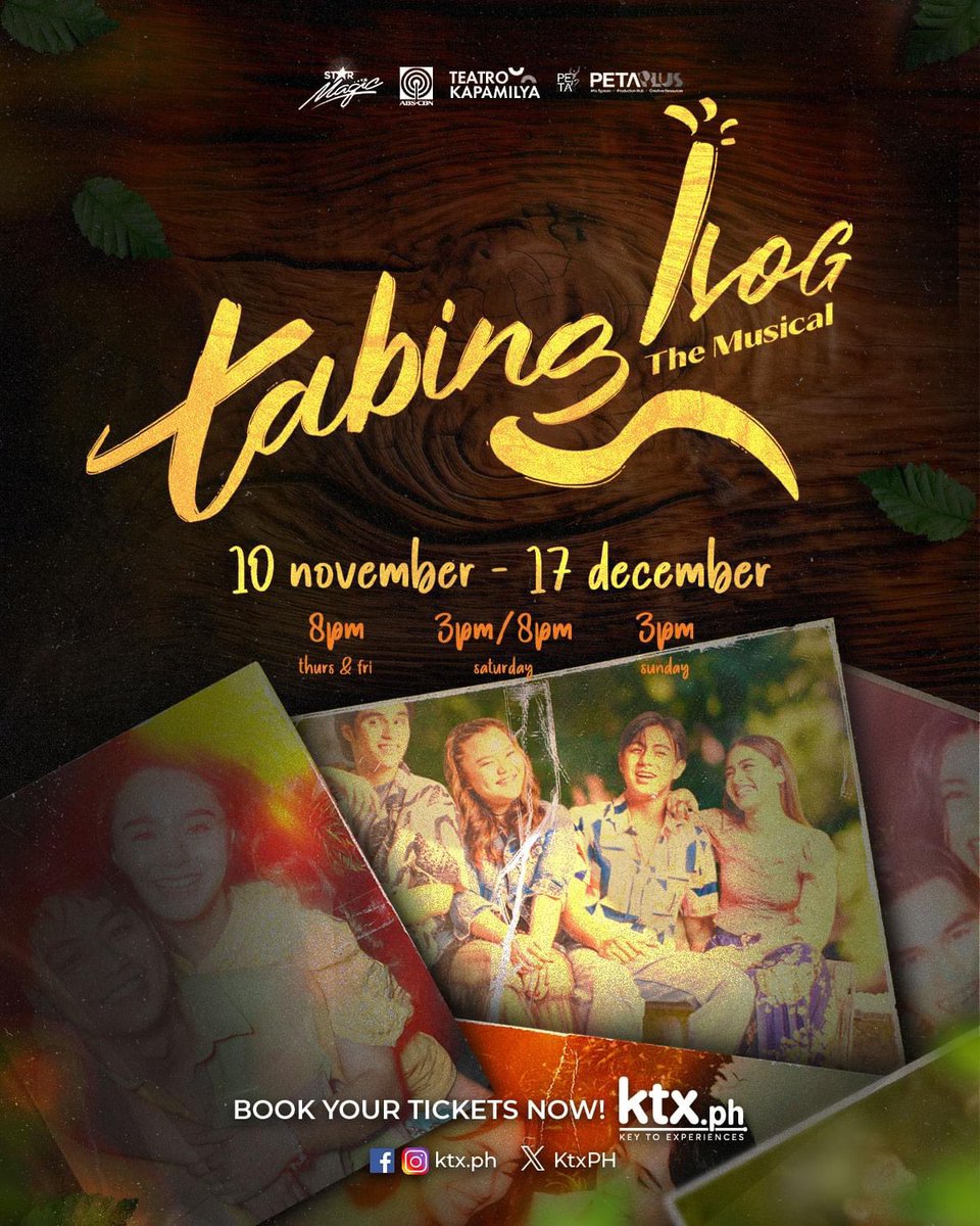 Get ready for an extraordinary collaboration as ABS-CBN and PETA come together once more! Brace yourself for a journey into nostalgia, as the iconic TV series is reborn on stage.

"Tabing Ilog: The Musical" is making waves with its nostalgic allure and stellar cast, uniting