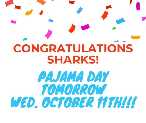 SCI_PTO's tweet image. Tomorrow is pajama day! @SandCreekInt