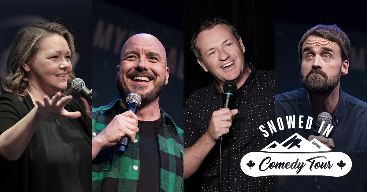 The SNOWED IN COMEDY TOUR 2024 makes a Valentine's Day stop at your TBCA on Feb 14, 2024. Get early bird pricing from Wed Oct. 11 @ 10 am until Thurs Oct. 12 @ 10 PM buy buying them on presale at ticketmaster.ca Presale code: snowedin
Reg tickets onsale Oct 13 @ 10 am