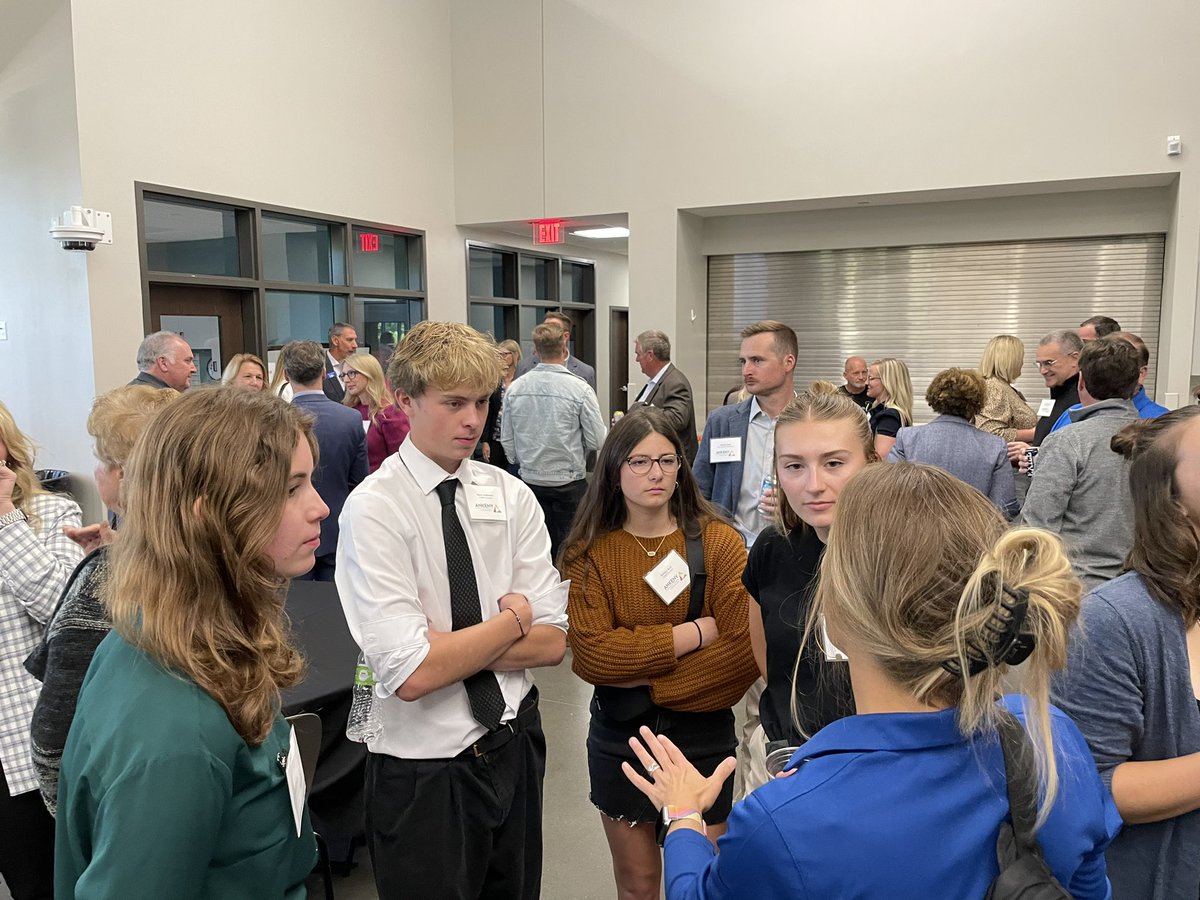 Great night of networking and putting our professionalism in practice at Salute to Industry.