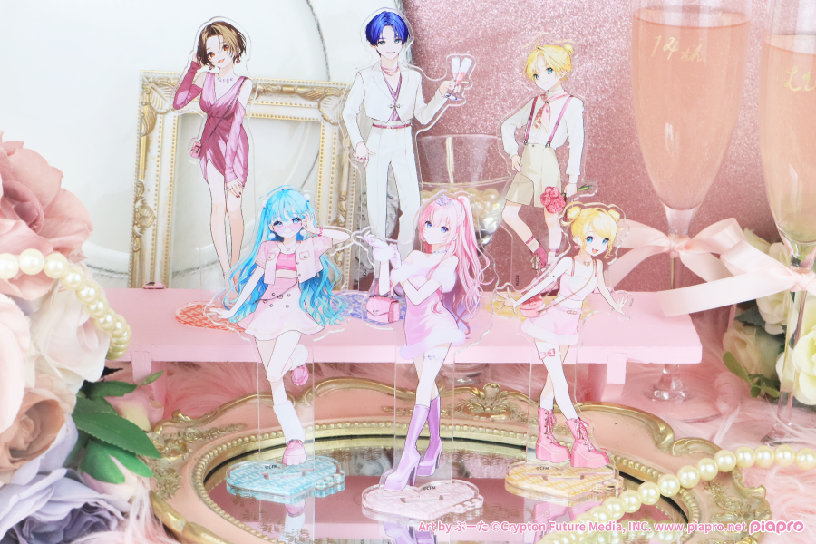 巡音ルカ 14th Anniversary」 サンプル写真公開💖💖 ＼ ぶーた氏描き