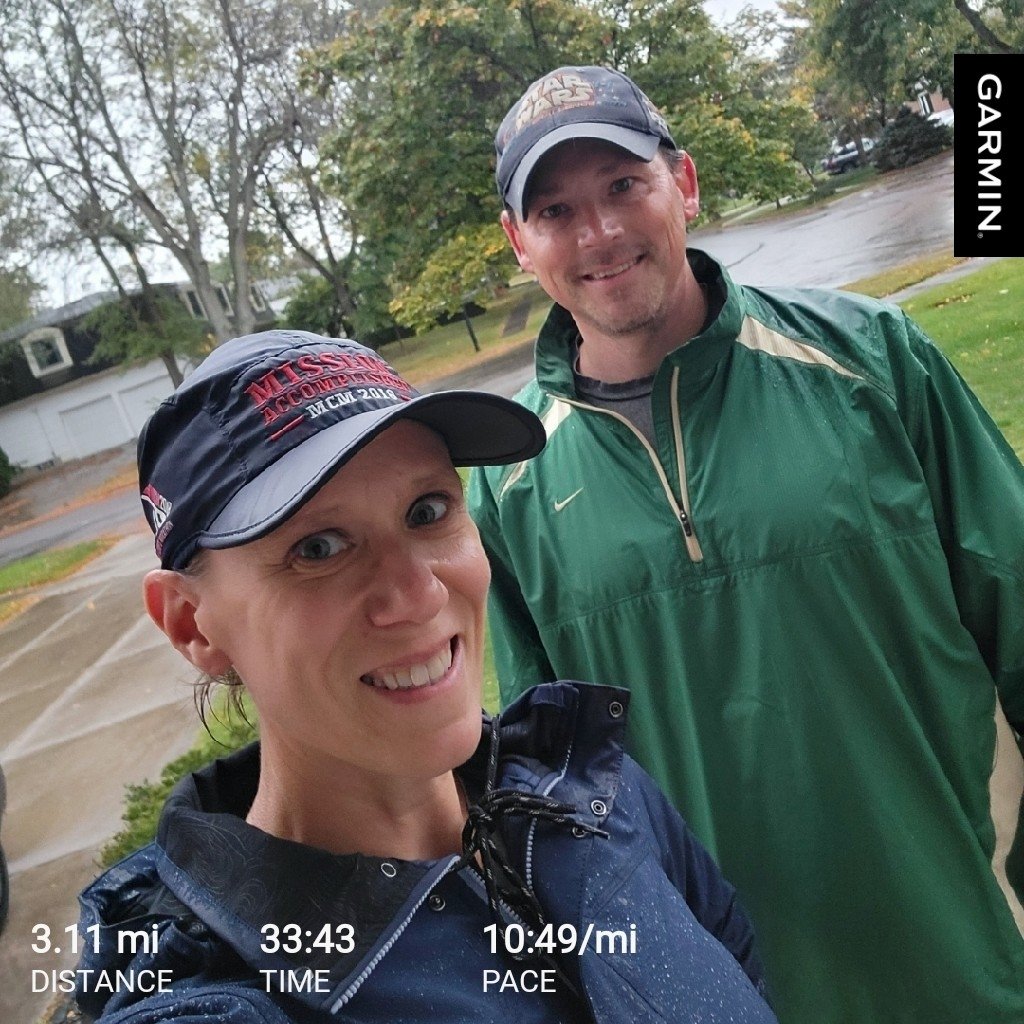 MedalChasers's tweet image. If you know me you know how much this run was NOT fun for me! 🌧😝🤣 But it's going to be just as ugly tomorrow morning so we sucked it up and got it done in the daylight!

#running #runningintherain #tuesdayrun #run #rainy #octoberrunning #fallrunning #medalchasers