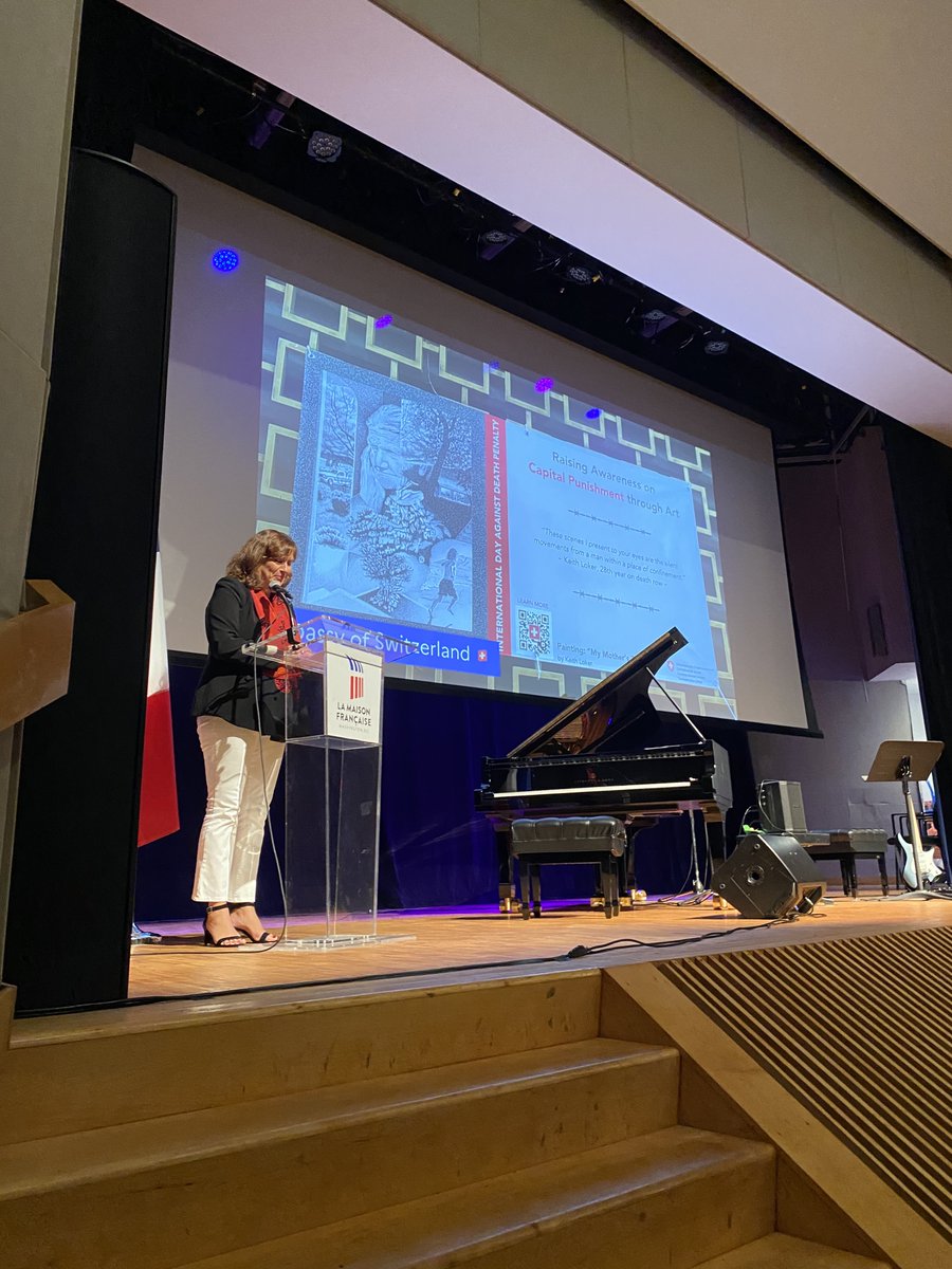 On World Day Against the #DeathPenalty, we host a #FrenchSeries conversation with artist Ndume Olatushani, who was on death row for 20 years; Martin Luther King III <a href="/OfficialMLK3/">Martin Luther King III</a>, son of Martin Luther King Jr.; and <a href="/ebruenig/">Elizabeth Bruenig</a> of <a href="/TheAtlantic/">The Atlantic</a>.