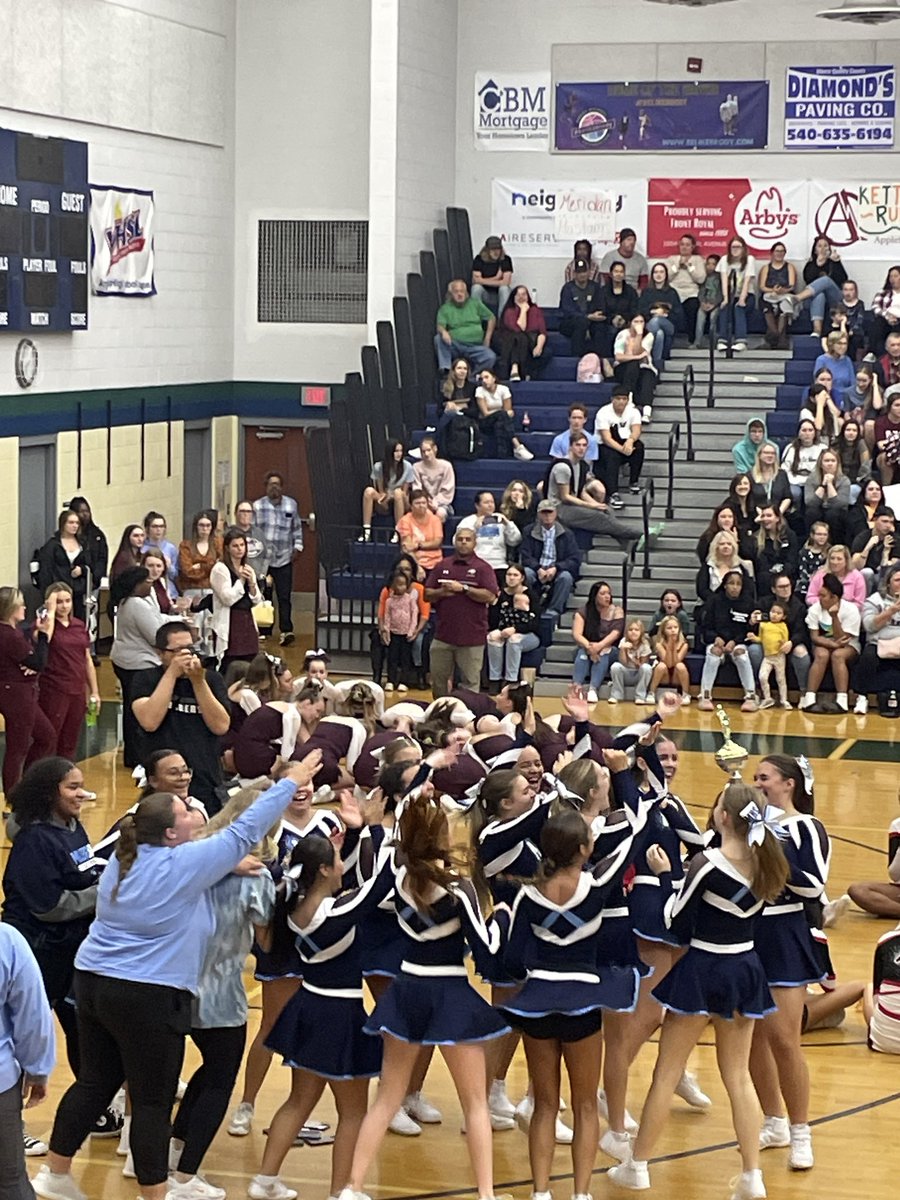 MHS_MPAA's tweet photo. Huge shoutout to the Pioneer Competition Cheer team!!!! They got 1st place at the Hawk Challenge at Skyline tonight. Way to go girls!!! 🩵Ⓜ️🅿️🩵 #millbrookpioneersrock 🎀 https://t.co/3p2IChc9ym