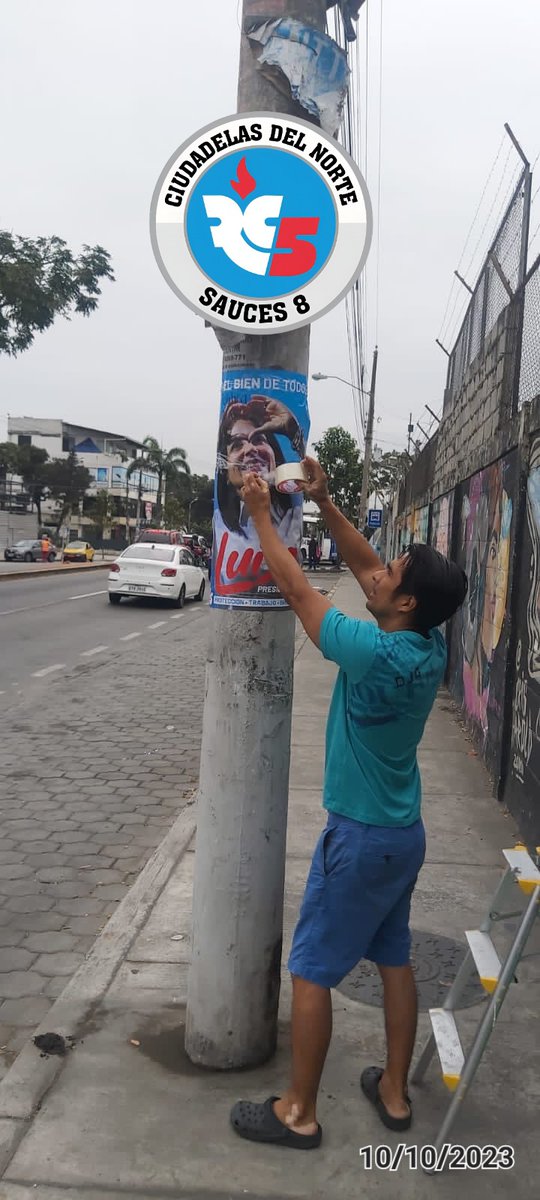 BlancaMerino01's tweet image. Cdlas Norte con Luisa!

LUISA PRESIDENTA!

#ElPoderRegresaAlPueblo #ResurgirdelaPatria #RC5 #rafaelcorrea
#motivando #incentivando 
#CdlasNorte #Guayaquil #Distrito3 #ParroquiaTarqui #Modolú 
@ecuarauz @DAMASIOSANTOS @CarlosGSerranoB @LuisaGonzalezEc @MashiRafael @marcelaguinaga