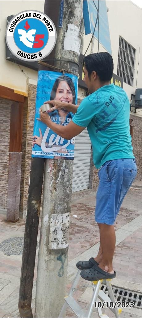 BlancaMerino01's tweet image. Cdlas Norte con Luisa!

LUISA PRESIDENTA!

#ElPoderRegresaAlPueblo #ResurgirdelaPatria #RC5 #rafaelcorrea
#motivando #incentivando 
#CdlasNorte #Guayaquil #Distrito3 #ParroquiaTarqui #Modolú 
@ecuarauz @DAMASIOSANTOS @CarlosGSerranoB @LuisaGonzalezEc @MashiRafael @marcelaguinaga