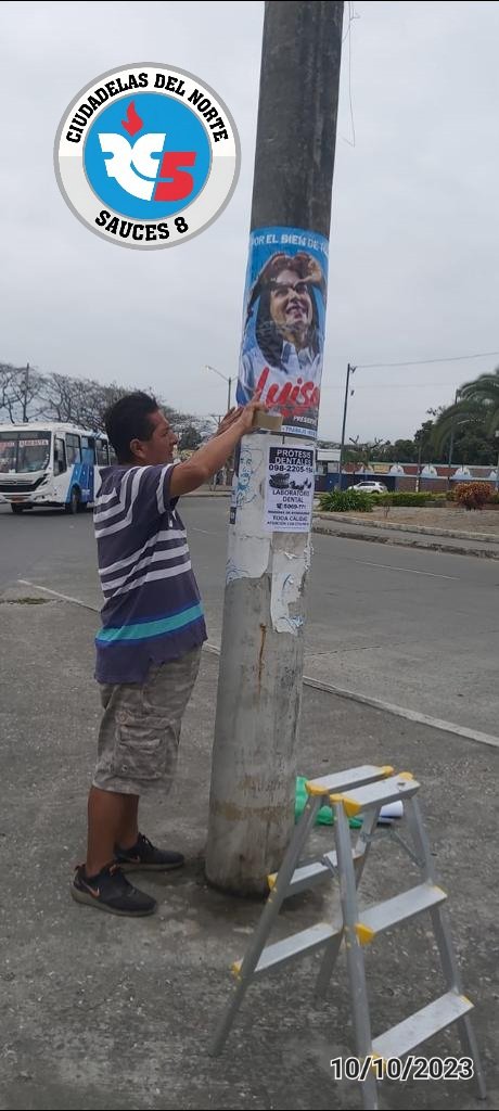 BlancaMerino01's tweet image. Cdlas Norte con Luisa!

LUISA PRESIDENTA!

#ElPoderRegresaAlPueblo #ResurgirdelaPatria #RC5 #rafaelcorrea
#motivando #incentivando 
#CdlasNorte #Guayaquil #Distrito3 #ParroquiaTarqui #Modolú 
@ecuarauz @DAMASIOSANTOS @CarlosGSerranoB @LuisaGonzalezEc @MashiRafael @marcelaguinaga