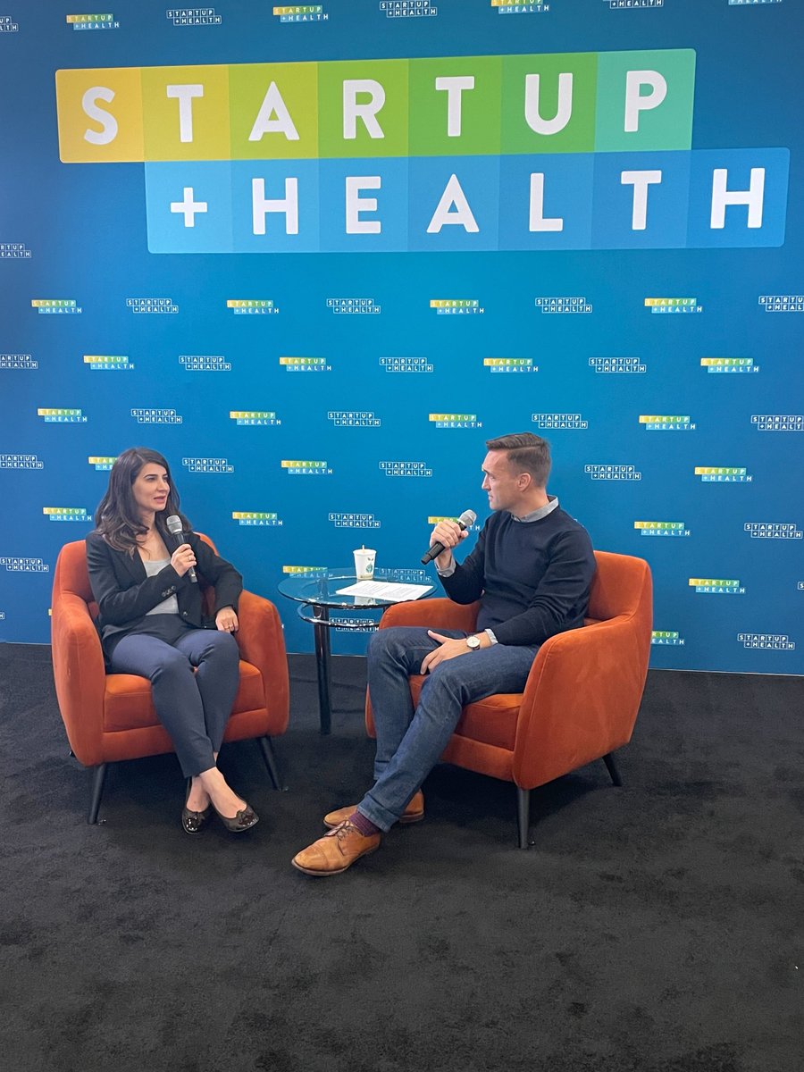 startuphealth's tweet photo. "We want people to have an enjoyable experience managing their diabetes each and every day." Farhaneh Ahmadi, PhD, of @eddiiHealth
#StartUpHealth Studio @ #HLTH2023 https://t.co/SPOkckVDyb