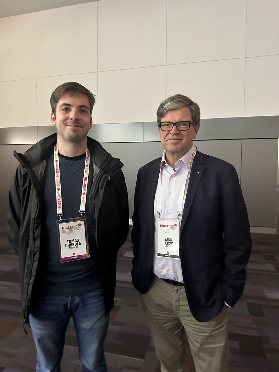 Happy to see <a href="/ylecun/">Yann LeCun</a> as one of the keynote speakers at #MICCAI2023.