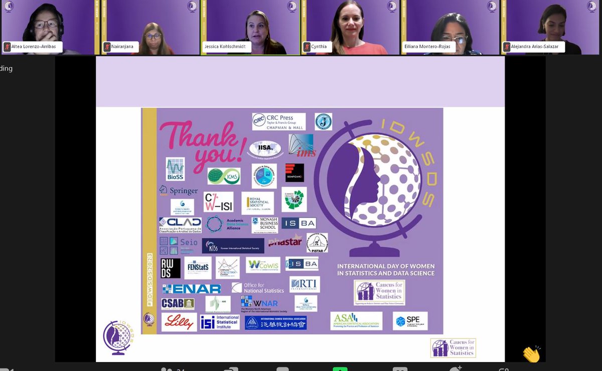 cwstat's tweet image. And that&apos;s a wrap!
Co-Chair @jkkstat closes this fabulous 
🌟#IDWSDS2023🌟
thanking everyone for their significant contributions 👏