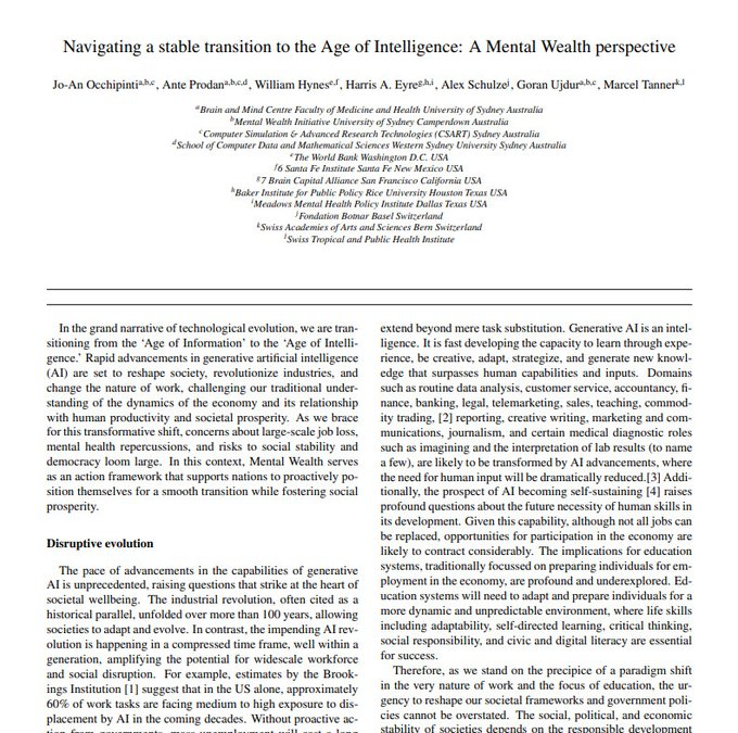 AnteProdan's tweet photo. 🚀Navigating the leap from the Information Age to the Age of Intelligence? Check out this game-changing read on #MentalWealth! It's not just about GDP anymore; it's about coding a richer API for societal well-being. 🌍💡 #AI #SocietalCode #FutureReady 
https://t.co/7JRpiJ0PBI https://t.co/C8ytB1zG9C