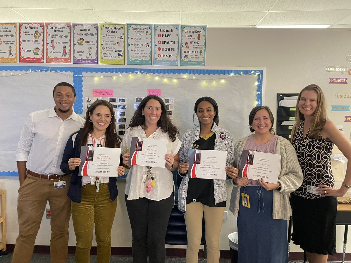 ThornwoodSBISD's tweet photo. TWE JLandon Grant winners!!! Our Tigers benefit again from our terrrrriffic TEAM! #UTStem #OdysseyoftheMind #BilingualNight @SBISD #OneTEAMOneLimitlessDream https://t.co/f3qPBcQFwN