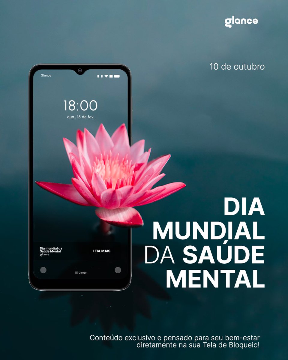 glancescreenbr's tweet photo. O dia mundial da saúde mental nos traz uma reflexão da importância para olharmos para nós e saúde de nossa mente. Em nossa plataforma, compartilhamos dicas e conhecimentos valiosos para ajudar nesse processo. 

#mentalhealthday #diadasaudemental #saudemental #mentalhealth https://t.co/OTdkz0jFUv