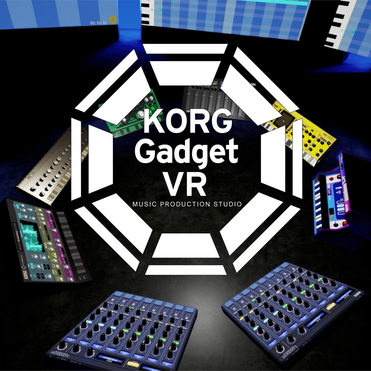 sanodg's tweet photo. 入手が間に合ったQuest3に、開発中の「GadgetとディスプレイがVRっぽく手前に飛んでくるモード」を実装したビルドを入れて持っていきます！本日　10/11(水) 、早稲田の茶箱さんでのイベント「二水」は KORG Gadget VR特集！ #二水_茶箱　https://t.co/p3TazLpVYj https://t.co/hPXBjNom0V