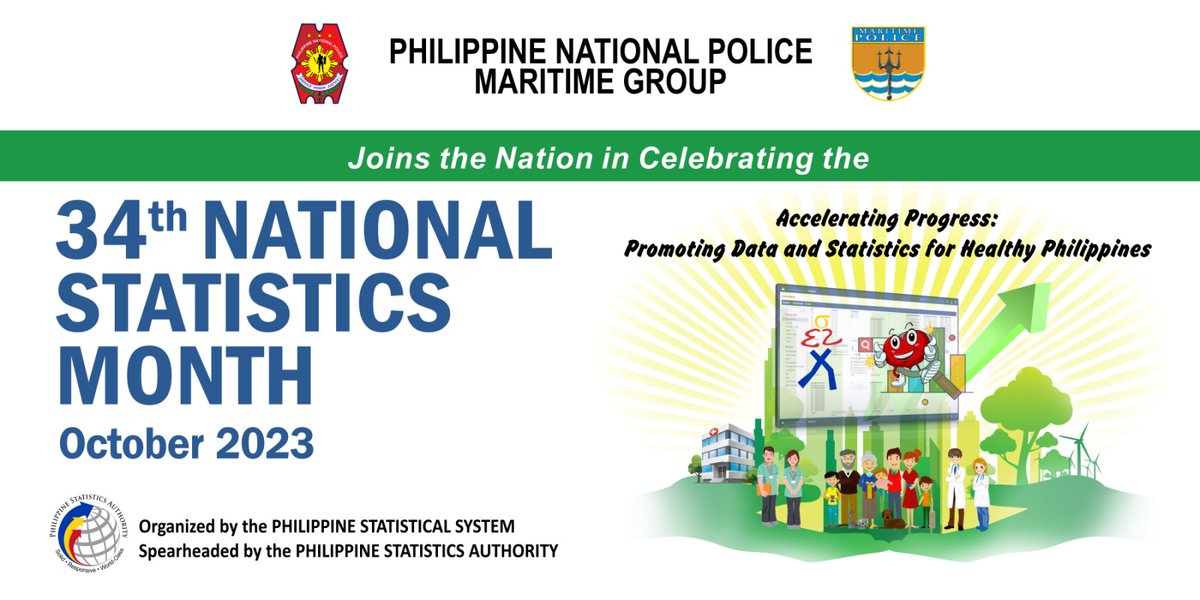 rmuarmmmg's tweet photo. Regional Maritime Unit BAR joins the 34th National Statistics Month October 2023
Accelerating Progress: Promoting Data and Statistics for Healthy Philippines

#SerbisyongNagkakaisa
#WeServeAndProtect https://t.co/MnEFkYskdS