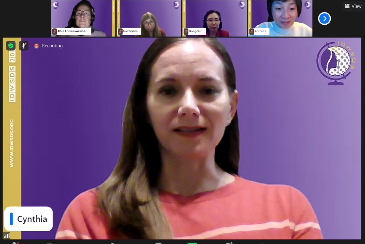 cwstat's tweet image. President-elect @CynRaeBland  shares her highlights, invites further feedback from participants and looks forward to building new connections and expanding the community #IDWSDS2023