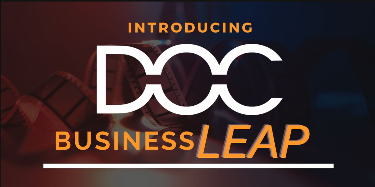 📢 Call For Submissions: DOC Business Leap!

DOC is launching a new program to help grow 6 Canadian documentary production companies over the course of one year!

🔗 Learn more + submit here: buff.ly/3RQ7QxF