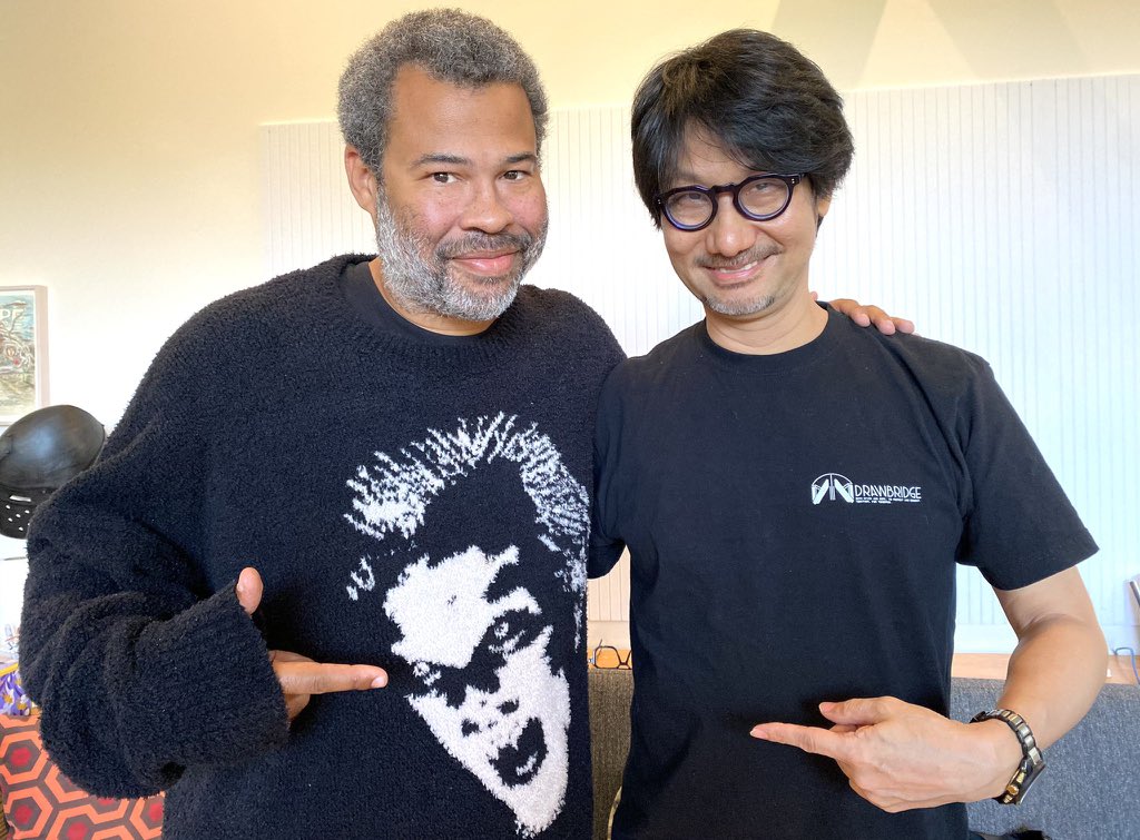 HIDEO_KOJIMA_EN's tweet image. With Jordan Peele.