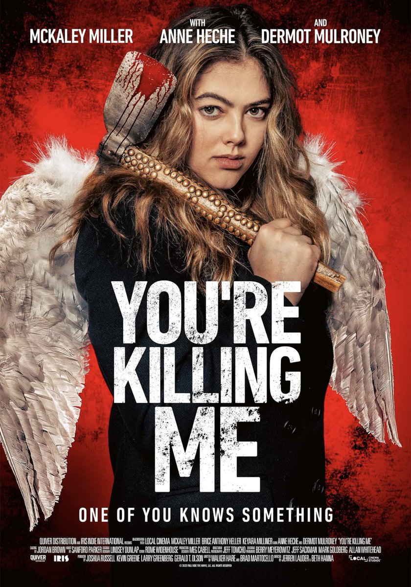 KHowDare's tweet photo. Day 7: You’re Killing Me (2023)
Basic plot, but some good acting. Everyone but the main character was infuriating, and even she had her moments. Teenagers, man. Annoying as fuck. 🎃🎃.5 https://t.co/3riOrRe14K
