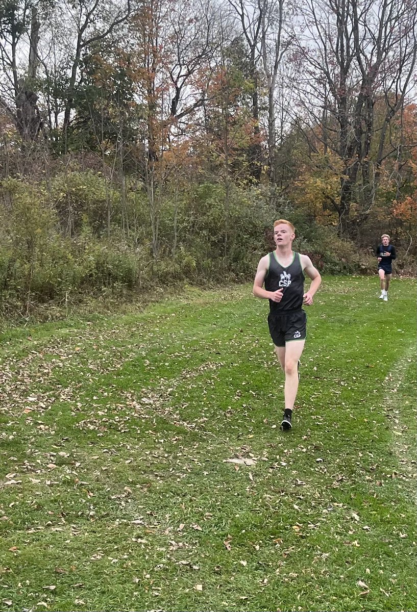 CSPrunners's tweet image. With 3 wins each tonight, boys varsity moves to 9-3 on the season while the girls stay perfect at 12-0. Last league meet of the season next Tuesday in Jamestown!