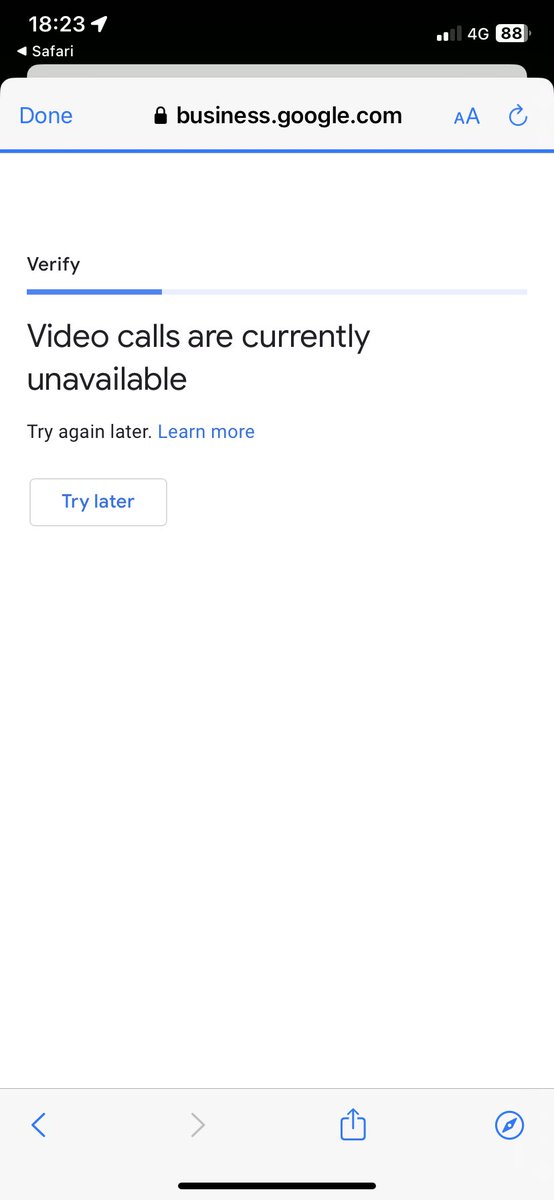 GabeeMA's tweet photo. @Google i followed the steps but it has been impossible to verify my business - help meeeeeeeeeee https://t.co/EBGa9F7YcY