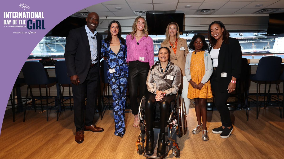 We're excited to kick off our #IDOTG event at <a href="/EmpowerField/">Empower Field at Mile High</a>!

Tonight's panel features #Broncos Owner Carrie Walton Penner, <a href="/AgentNicoleLynn/">Nicole Lynn</a>, <a href="/redefiningable/">Tricia Downing 💪🏾📚♿️</a>, <a href="/Romi_Bean/">Romi Bean</a> &amp; <a href="/Kindyllwetta_/">Kindyll Wetta</a> and is moderated by <a href="/ProFootballHOF/">Pro Football Hall of Fame</a> RB <a href="/Terrell_Davis/">Terrell Davis</a> &amp; his daughter, Dylan.