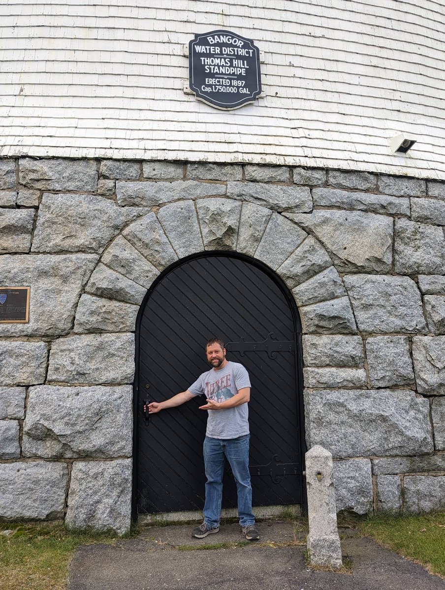 GvilleComputer's tweet image. Want to get a little spooky for October? Come take a stroll with me to the Derry standpipe…