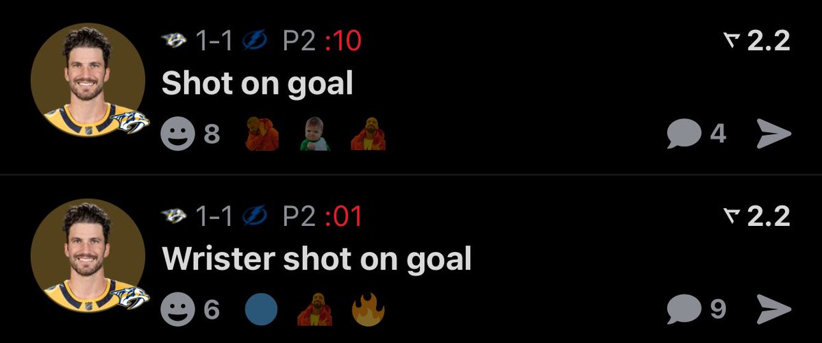 Vando7227's tweet photo. @chedzz Can anyone find a replay of these two for Josi? https://t.co/PoJJSOKU0s