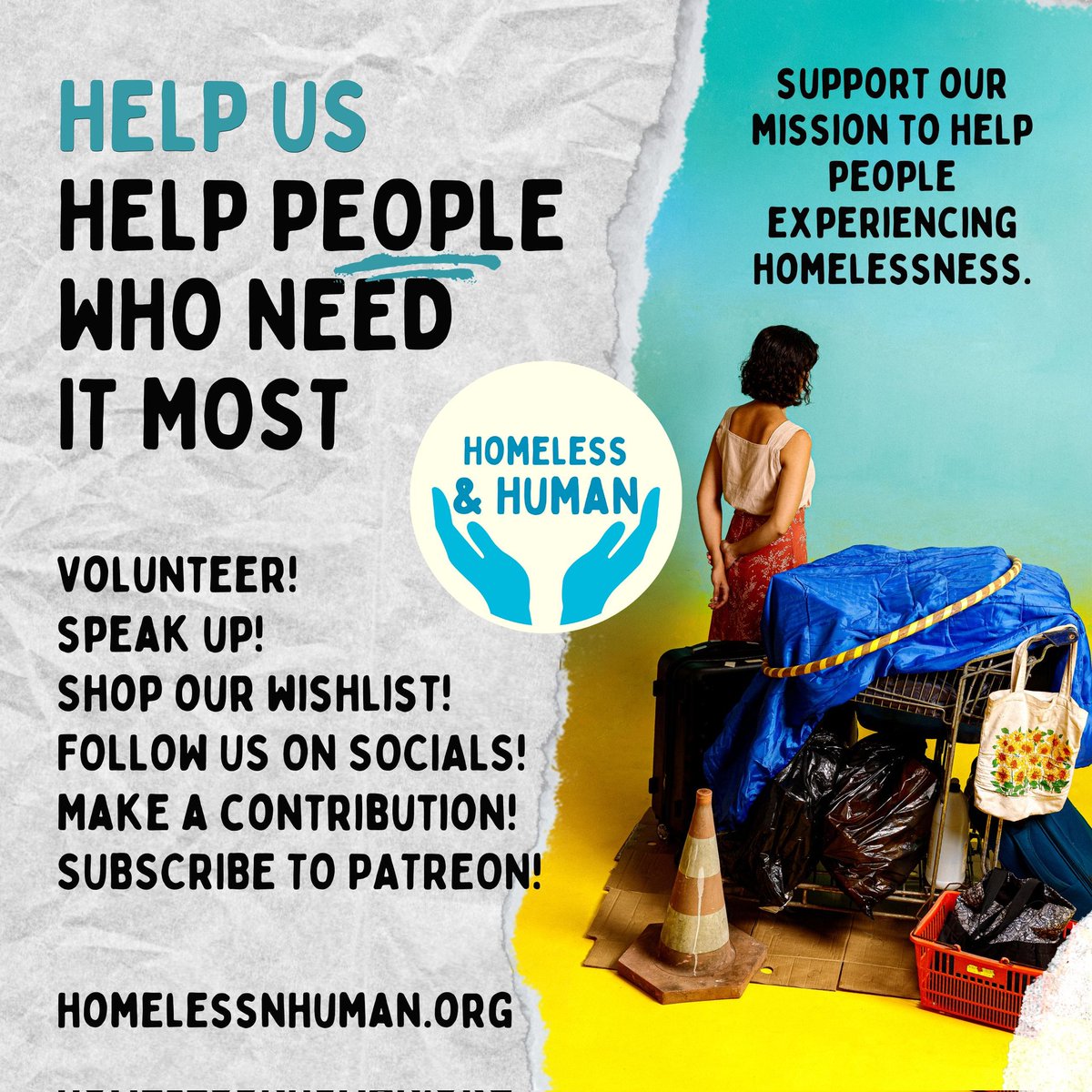 HomelessNHuman's tweet photo. Help us help others.
https://t.co/wkKTB2CRVy https://t.co/Cwkk6zlYAs