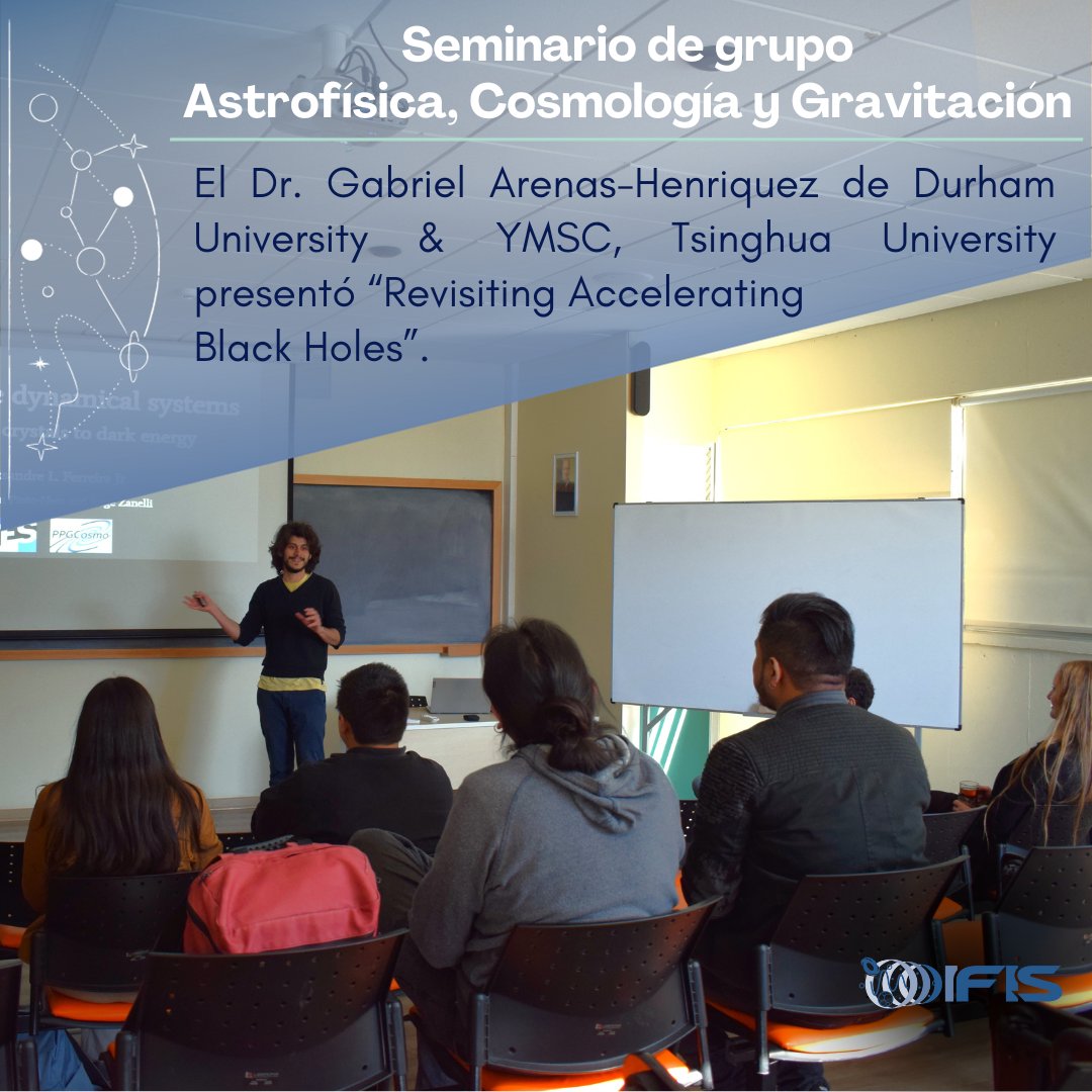 🌌🔬Seminario de Astrofísica, Cosmología y Gravitación sobre "Sistemas Dinámicos Degenerados: de los cristales de tiempo a la energía oscura". Impartido por Alexsandre Ferreira, estudiante de Doctorado de la Universidad Federal de Espírito Santo. 

fis.ucv.cl/noticias-y-act…