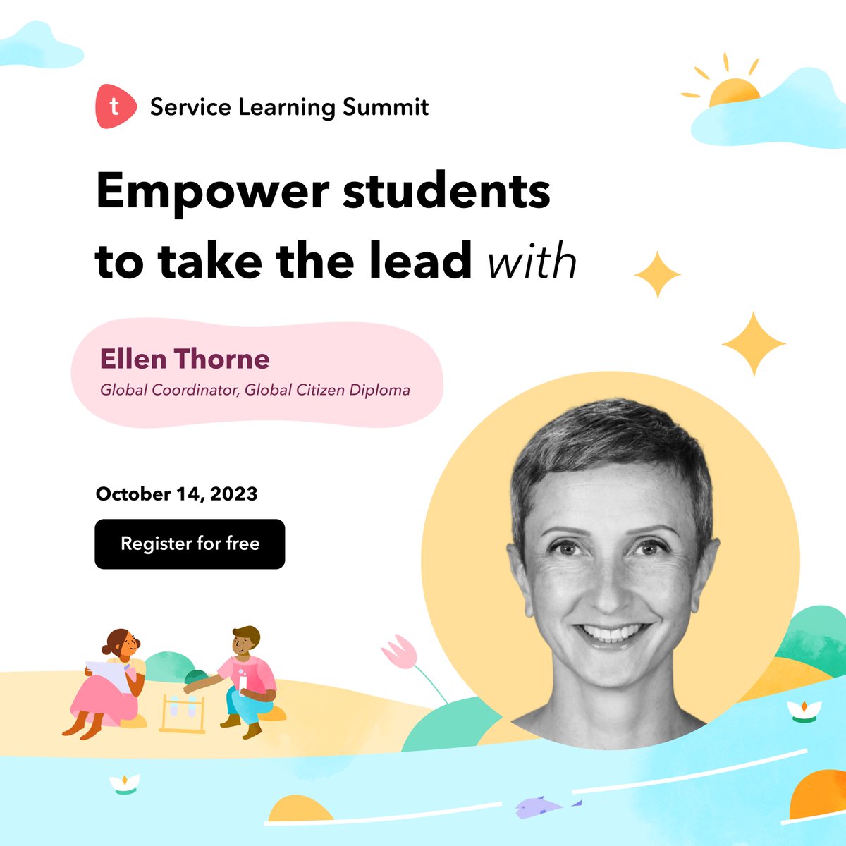 ejthorne8's tweet photo. It's not too late to join the @toddle_edu Service Learning Summit THIS Saturday, 14 Oct.
It's going to be a fantastic day of learning & it's FREE!
Register here: https://t.co/CCxGT9ihIy
#servicelearning #serviceasaction #servicelearningsummit https://t.co/YIyNhDmvb8