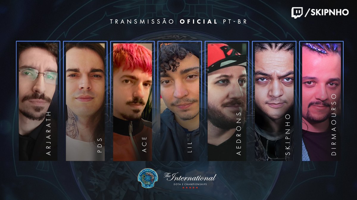 Aedronss's tweet photo. Chegou a hora de apresentarmos a vocês a nova casa do The International 2023 de DOTA2 no Brasil

SkipNhO, @Aedronss  e GrupoLUA uniram forças e contarão com a presença de convidados especiais na Transmissão Oficial de Língua Secundária do #TI12 

Pela comunidade,para a comunidade https://t.co/Y3MuyaFSO3