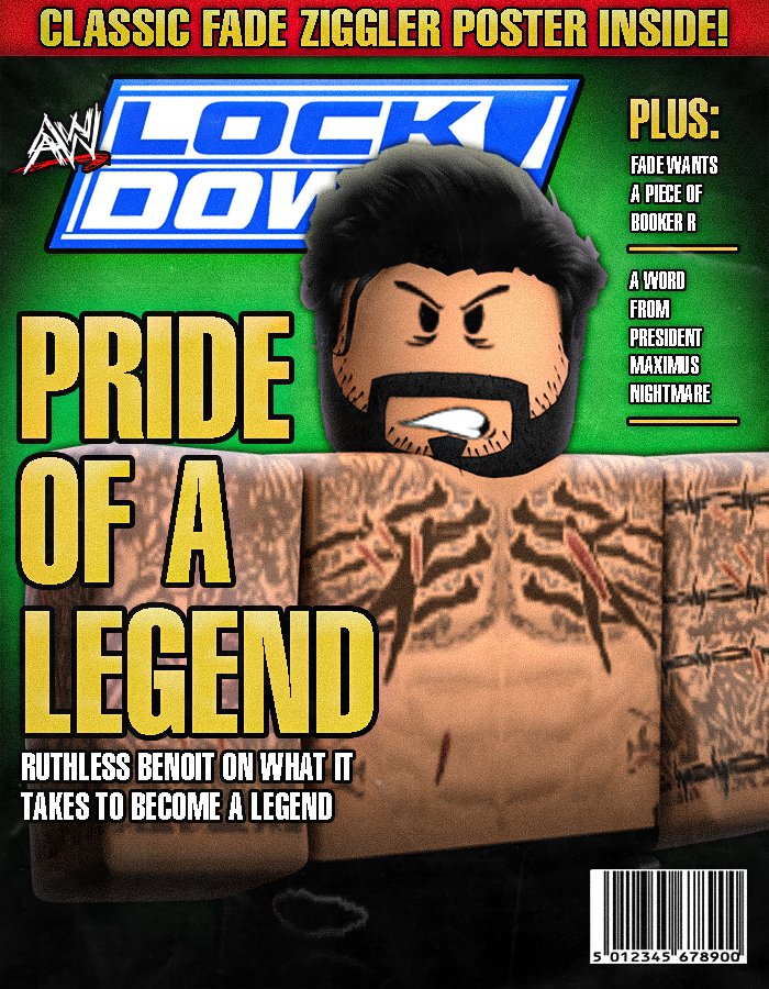 AWOffici's tweet photo. | AGGRESSION Wrestling |

PRIDE OF A LEGEND

Ruthless Benoit on what it takes to become a legend

With Benoit facing Kane (@kedsheart) for a chance to enter the World Heavyweight Championship Fatal 4 Way at No Escape, can he show what a legend is made of?

(@TheRuthlessIcon) https://t.co/TOQcAEH43t