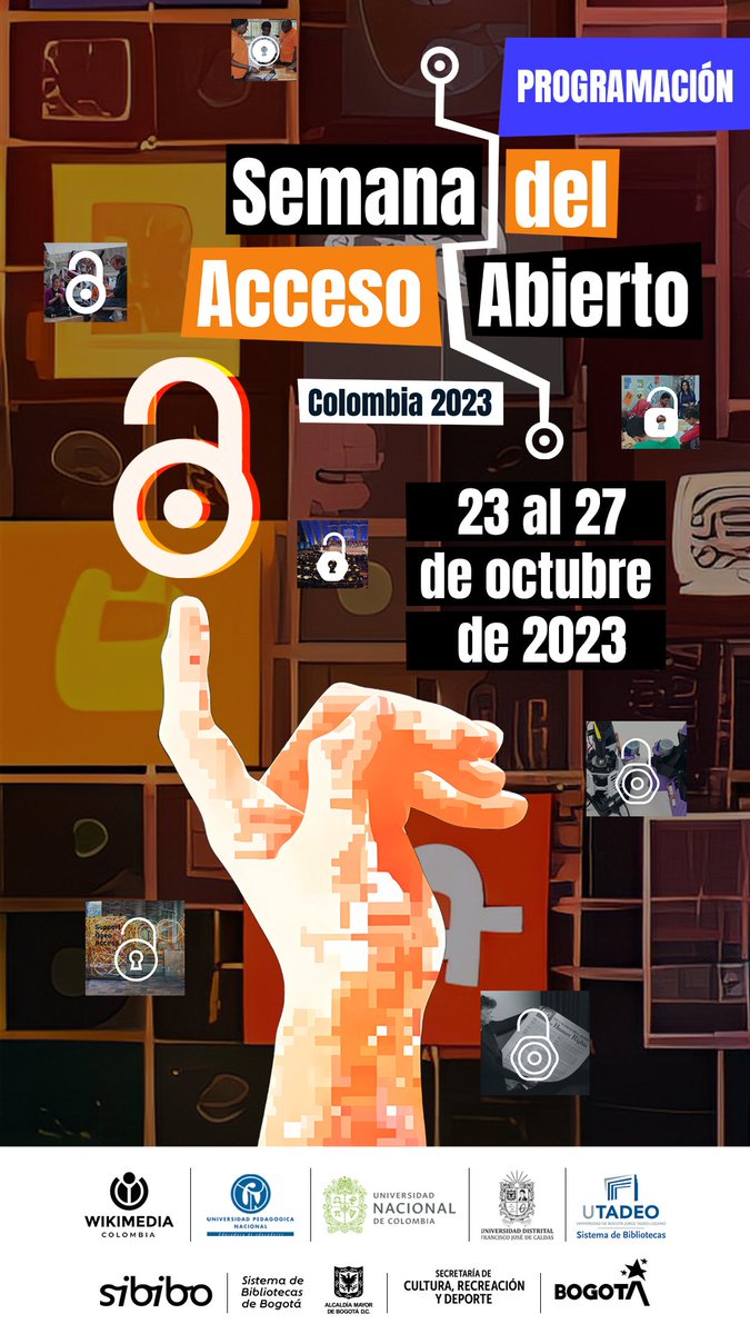 ¿Por qué el acceso abierto es importante para las instituciones culturales, académicas y editoriales? Acompáñanos durante esta semana para hablar de la cultura de lo abierto, el conocimiento libre, los datos abiertos y la web semántica. ¡Inscríbete en t.ly/e1Aok