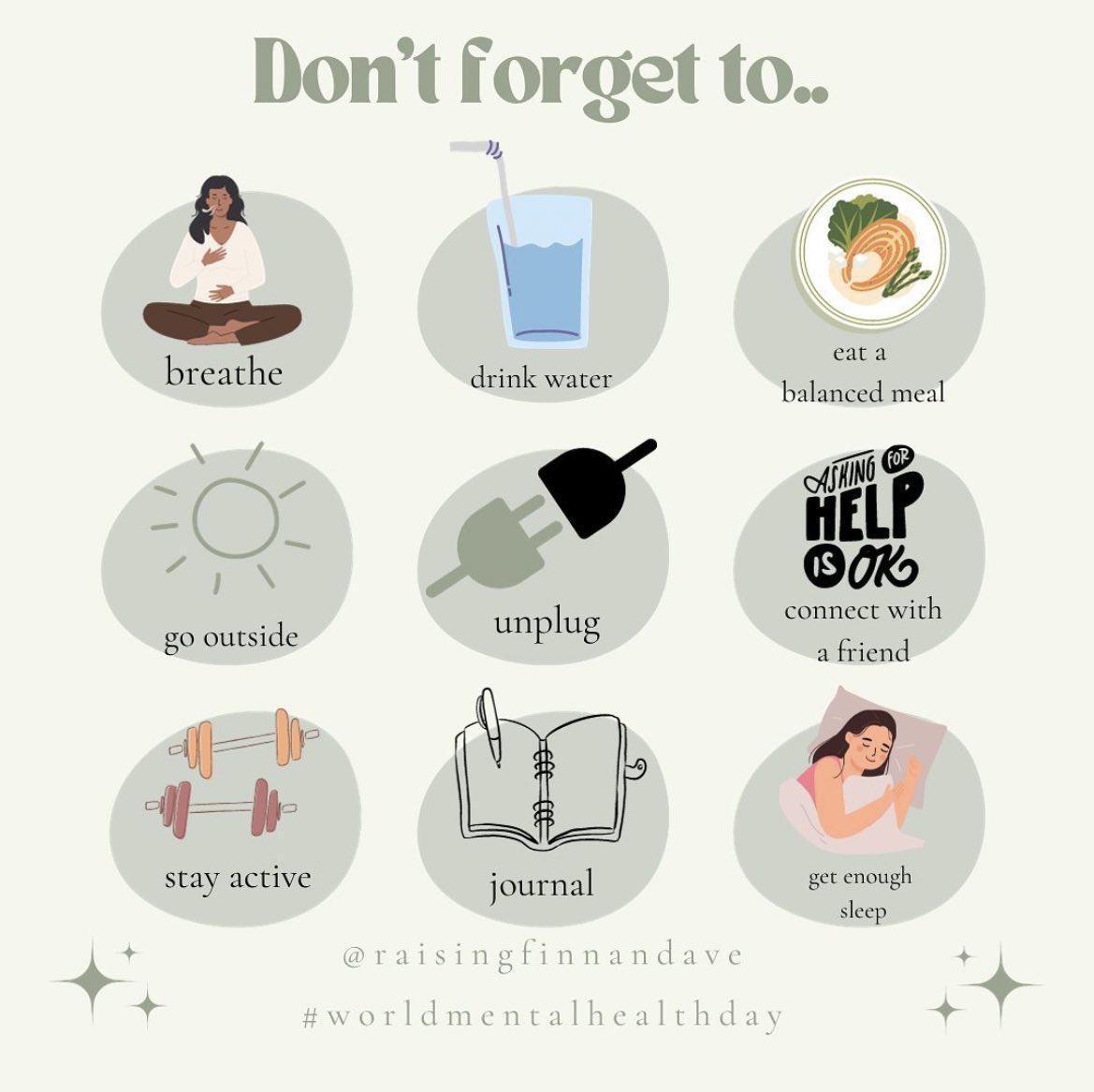 #WorldMentalHealthDay #YouMatter 👐🏼❤️