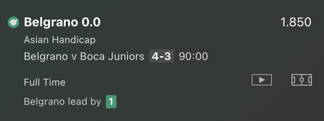 tm_tipping's tweet photo. Everyone else is losing money betting on a draw here for Belgrano v Boca. We know what we’re doing 😉✅ https://t.co/vnEiUbXQk2