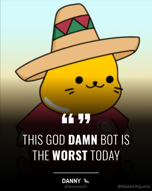 When you tag wab and he doesn't like and respond with a sarcastic comment