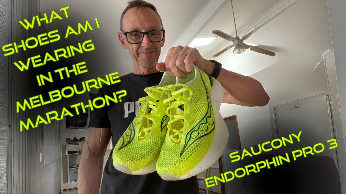 What running shoes am I wearing in this weekends Melbourne Marathon???

Saucony Endorphin Pro 3!

A race shoe with a perfect blend of cushioning, responsiveness, roll-forward geometry, fit and comfort.

My favourite trainers!

#melbournemarathon #marathon #saucony #runningshoes