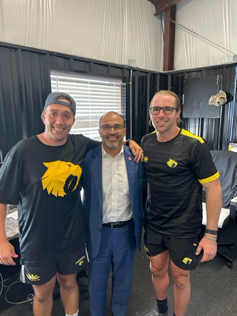 Panther Rugby Academy (@rugbypanther) on Twitter photo A long overdue thank you to <a href="/HOUSaberCats/">Houston SaberCats Rugby</a> for their time and hospitality during my recent visit to Houston. Much respect for the work you are doing to grow youth rugby in the USA! Thank you Coach Mike Brown and Coach Jon Hood! A long overdue thank you to <a href="/HOUSaberCats/">Houston SaberCats Rugby</a> for their time and hospitality during my recent visit to Houston. Much respect for the work you are doing to grow youth rugby in the USA! Thank you Coach Mike Brown and Coach Jon Hood!